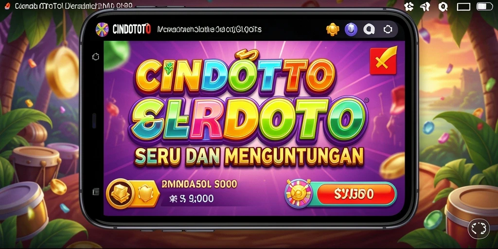 Tampilan menarik dari gameplay Slot CINDOTOTO yang mengasyikkan.
