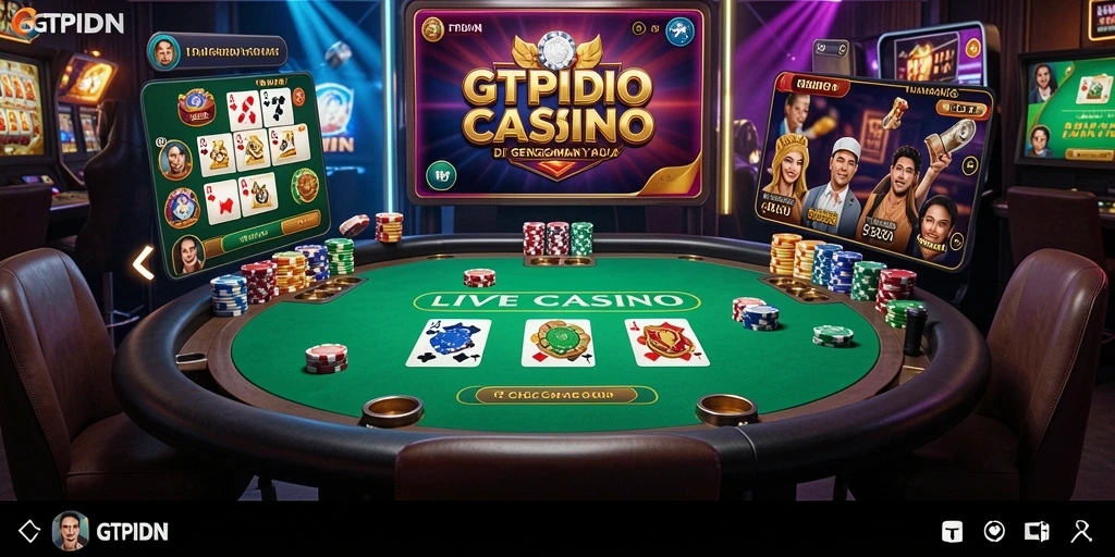 GTPIDN menangkap suasana Live Casino dengan sangat baik.