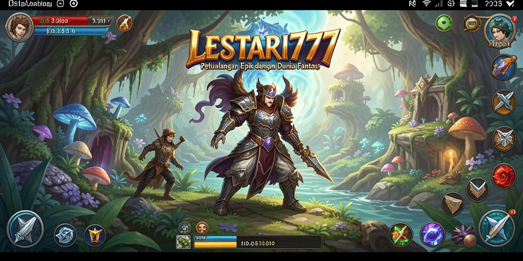 Tampilan gameplay menegangkan di LESTARI777 dengan pertarungan seru.