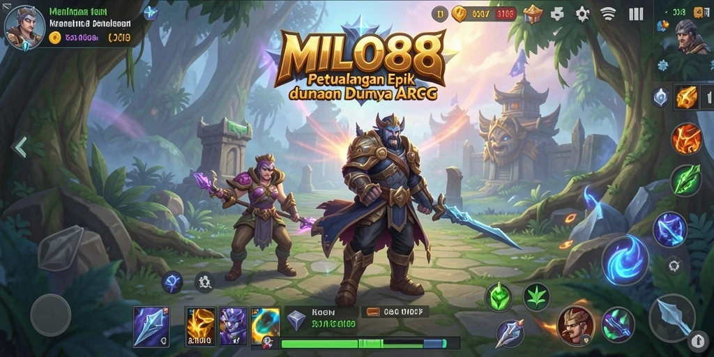 Gameplay seru di dunia fantasi ARPG yang menegangkan.
