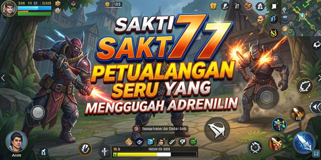 Tampilan gameplay SAKTI77 yang seru dan penuh tantangan.