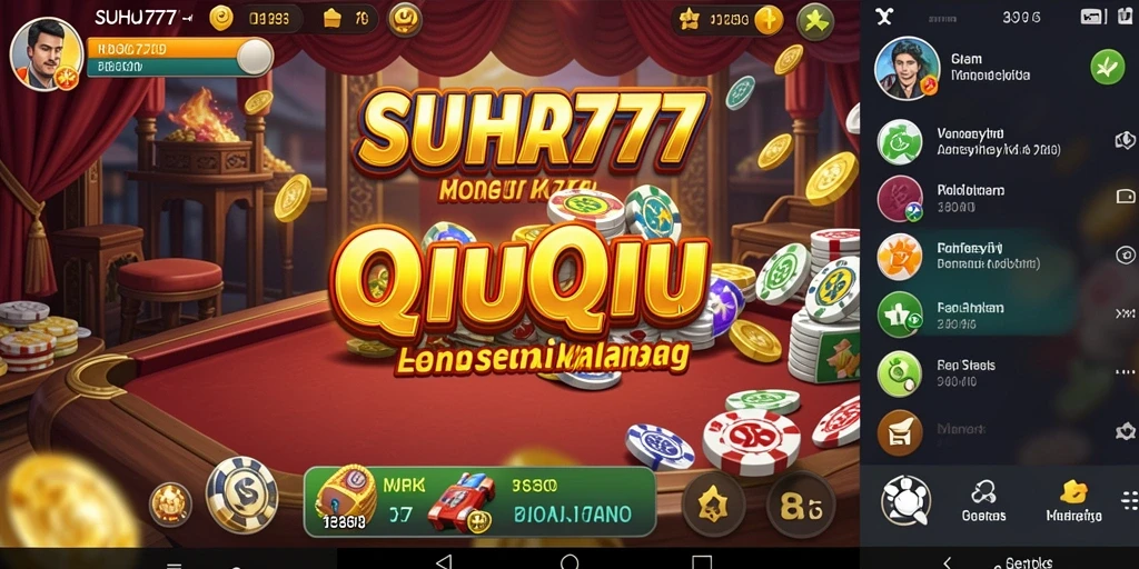 Screenshot gameplay QiuQiu SUHU777 yang mengasyikkan.